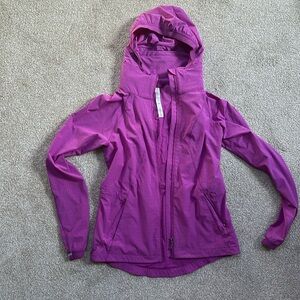 Lululemon purple windbreaker jacket size 6